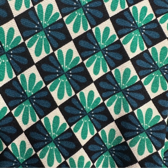 NEW with tags. King Louie large "Mona" dress in Mazapan Black, geometric pattern - Picture 9 of 10